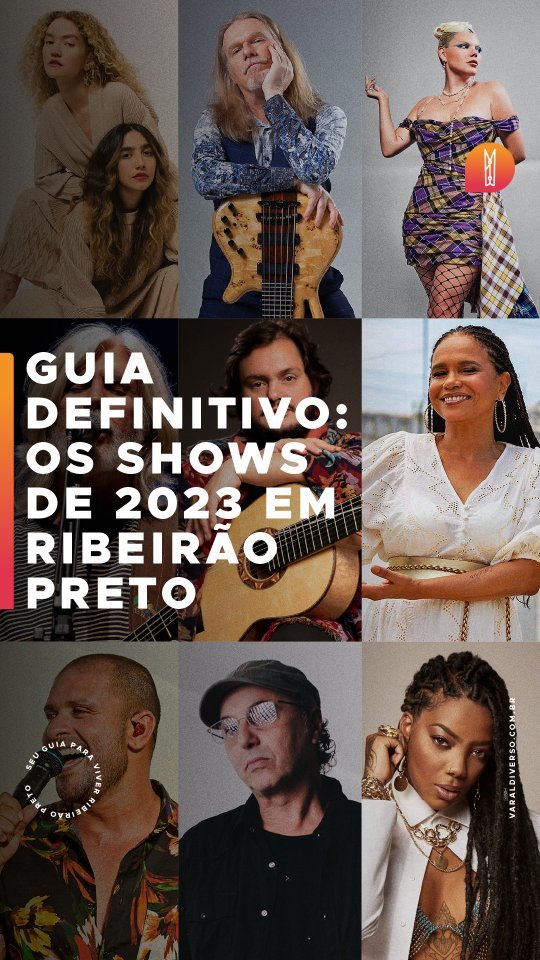 📣 Guia Definitivo de Shows atualizado com sucesso! Mais informações lá no nosso site! Link na bio! Curte, marque seus amigos e compartilhe! 

#ribeiraopreto #VaralDiverso